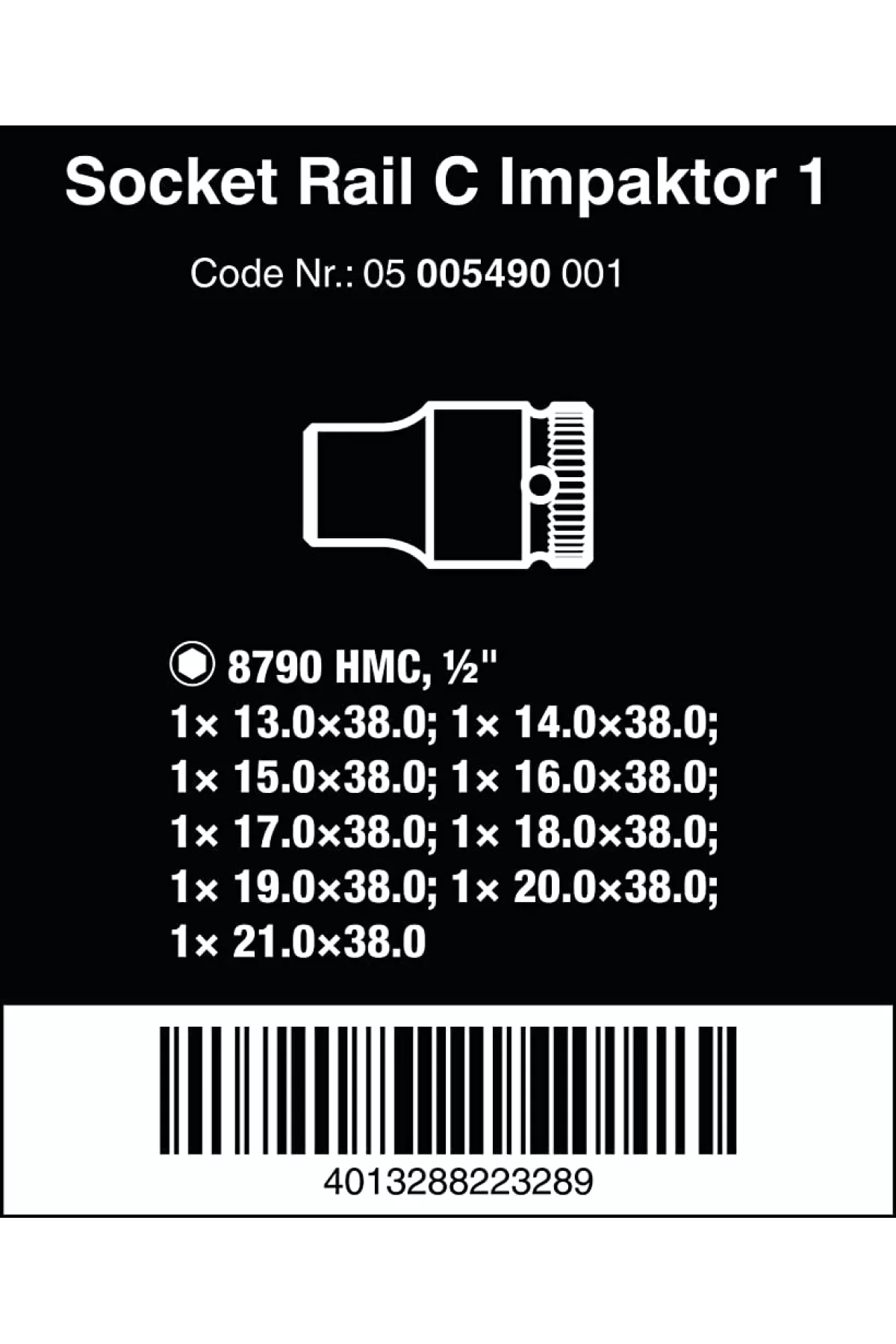 Wera C İmpaktor Lokma Tutuculu Set  05005490001