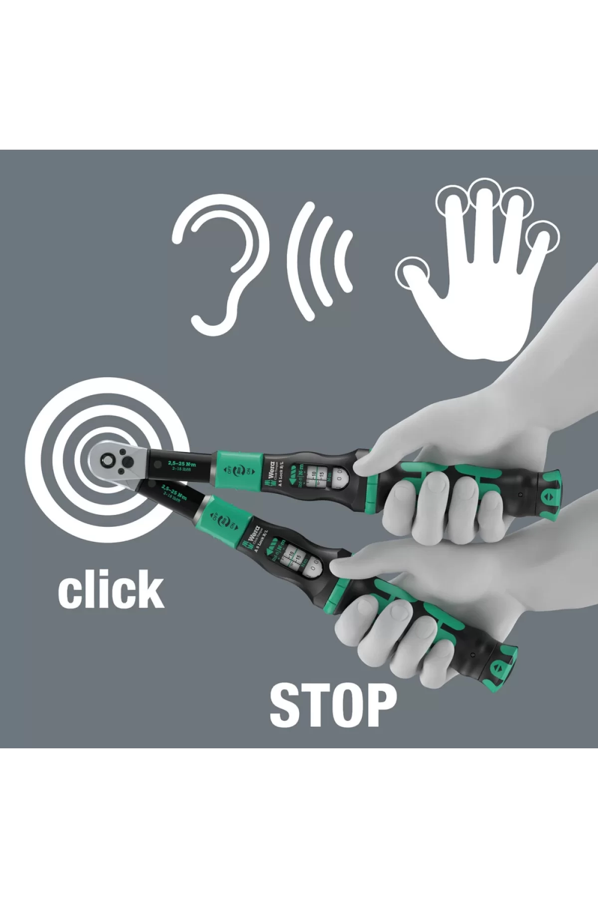 Wera Click-Torque Lock A 5 R/L 05075693001