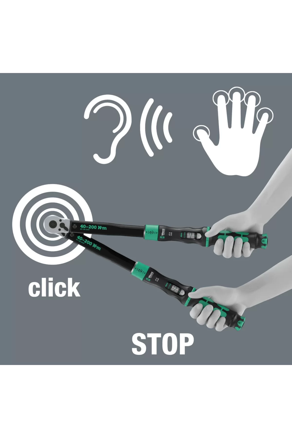 Wera Click-Torque Lock C 3 05075692001