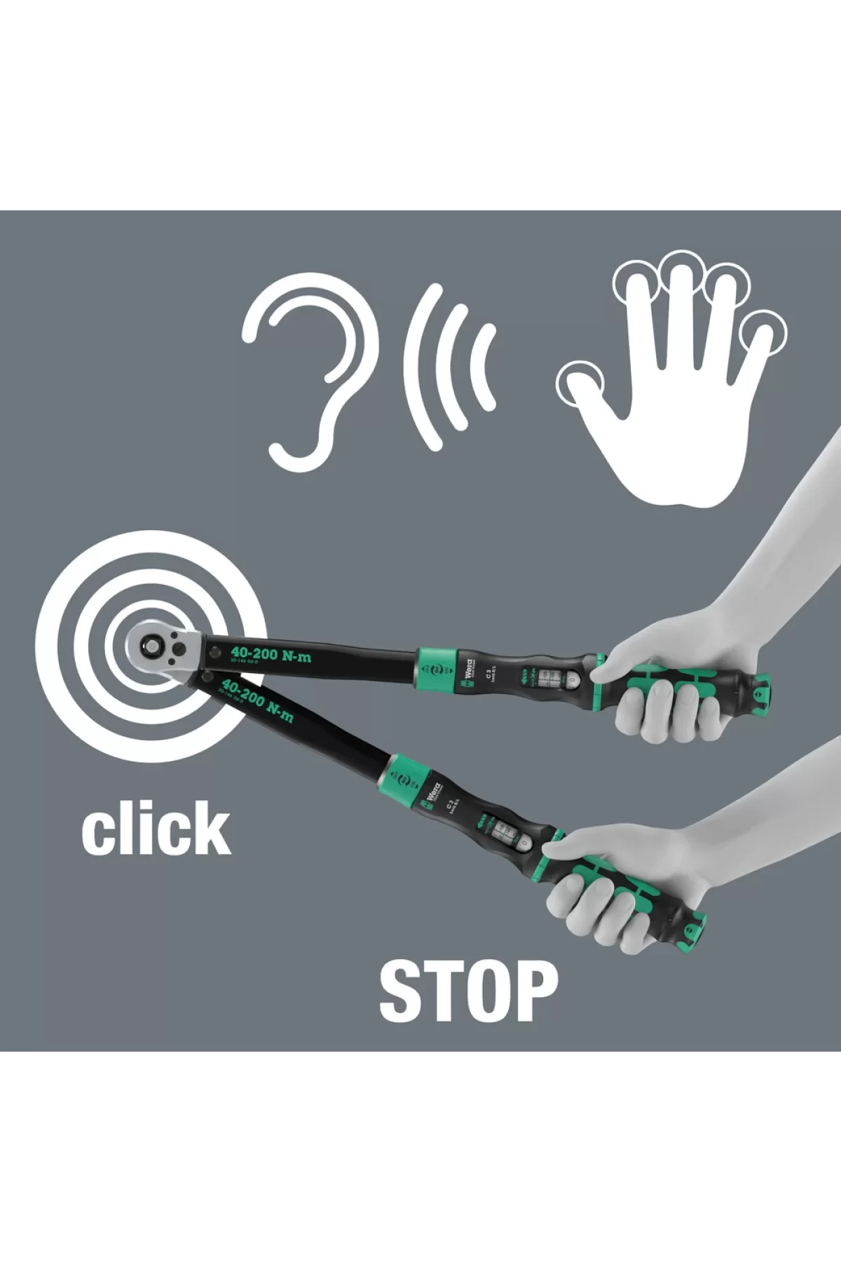 Wera Click-Torque Lock C 3 R/L 05075695001