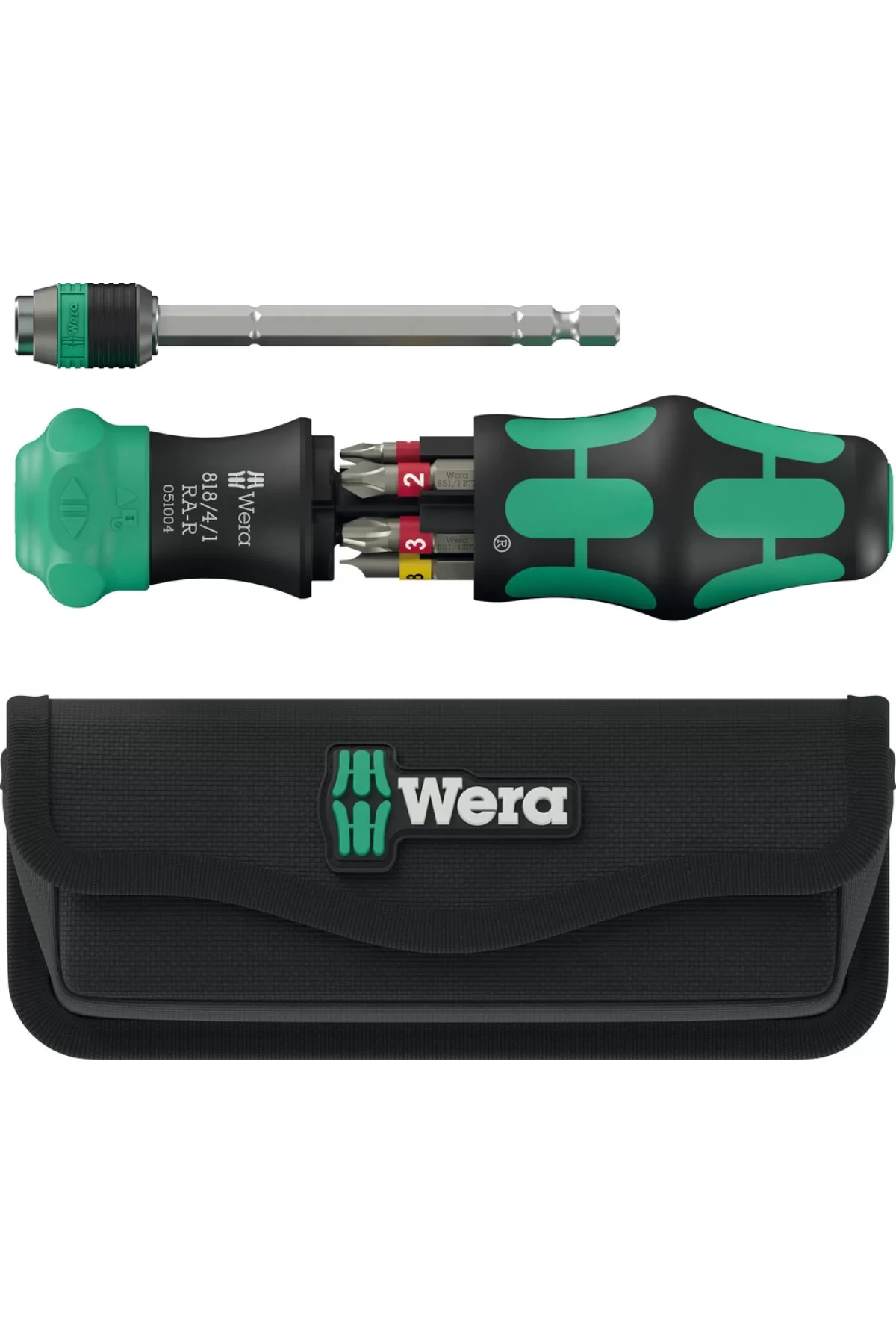 Wera Kraftform Kompakt 25 RA-R with pouch 05051515001