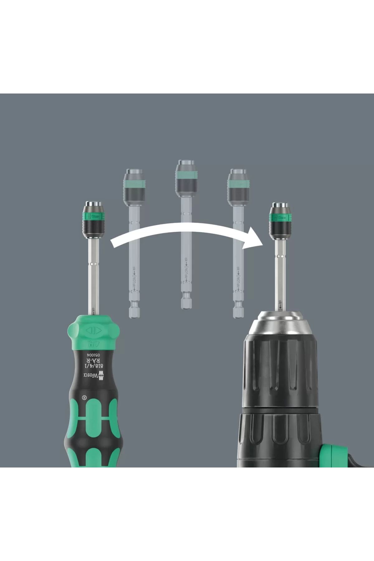 Wera Kraftform Kompakt 25 RA-R with pouch 05051515001