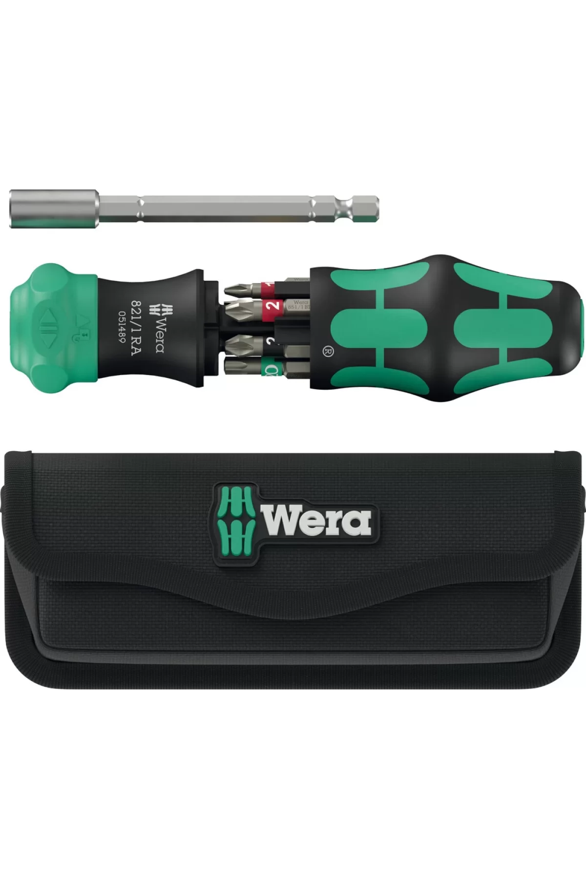 Wera Kraftform Kompakt 28 RA with pouch 05051520001