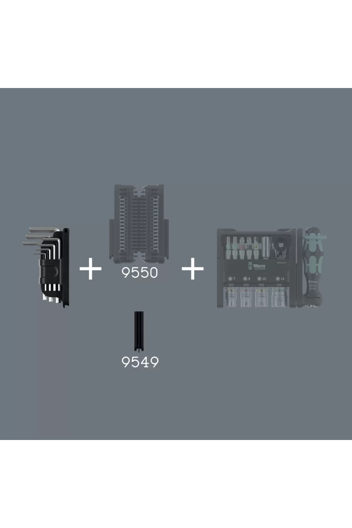 Wera Tool-Check Modular Hex-Plus 1 05049003001