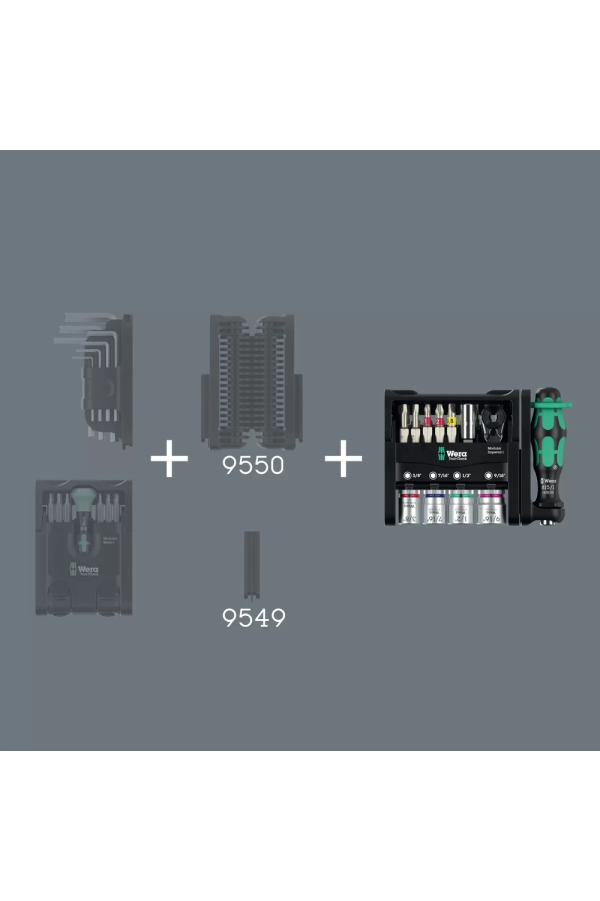 Wera Tool-Check Modular Imperial 1 05049001001