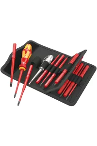 Wera Kraftform Kompakt VDE İzoleli Extra Slim16 Lı Tornavida Set 05003484001