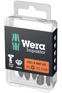 Wera 855/4 impaktor Pz 3x50mm Bits 05057662001