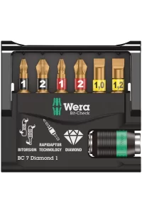 Wera Bit-Check 7 Elmas Uçlu Bits Seti 1 SB 05073419001