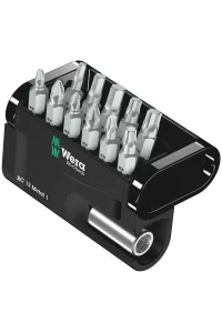 Wera Bit-Check 12 Metal Bits Seti 1 05057424001