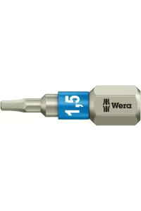 Wera 3840/1 Paslanmaz TS Hex-Plus Alyan 1,5x25mm Bits 05071070001