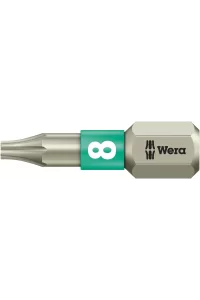 Wera 3867/1 Paslanmaz TS Tx 8x25mm Bits 05071030001