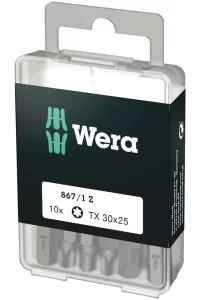 Wera 867/1 Z Tx 30x25mm Bits DIY-Box 05072411001