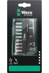 Wera Bit-Check 10 Bi-Torsion Bits Seti 3 SB 05073418001