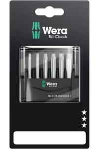 Wera Bit-Check 6 TX Universal Bits Seti 1 SB 05073637001