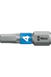 Wera 840/1 BTZ Hex-Plus Alyan 4x25mm Bits 05056684001