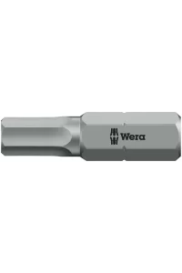 Wera 840/1 Z Hex-Plus Alyan 5x25mm Bits 05056325001