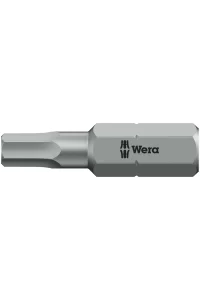 Wera 840/1 Z Hex-Plus Alyan 1/8x25mm Bits 05135073001