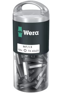 Wera 867/1 Z Tx 40x25mm Bits DIY-Box 05072452001