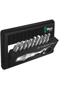 Wera Bit-Check 10 Zyklop Mini Cırcır Seti 1 05073645001