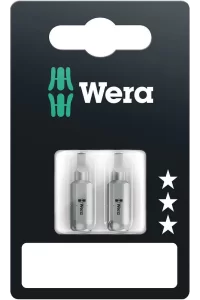 Wera 868/1 Z Kare Square 2x25mm Bits SB 05073075001