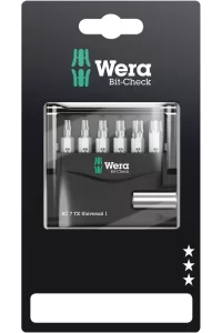 Wera Bit-Check 7 Tx Universal 1 SB Seti 05073404001