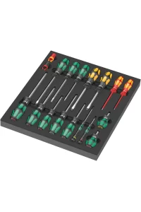 Wera 9710 Foam insert screwdriver Seti 1 05150101001