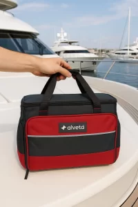 Alveta Bez Pro Alet Takım Çantası Suya Dayanıklı Elde Omuzda Taşıma Hırdavat Alet Çantası 8684250502