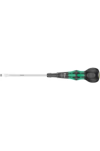 Wera 1834 Kraftform BallGrip/Yumru Saplı Düz Tornavida, 1 x 6 x 150 mm