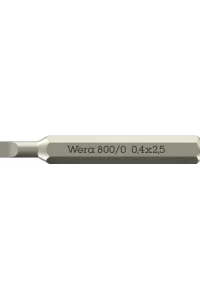 Wera 800/0 Micro 0,40 x 2,5 x 30 mm 05058101001