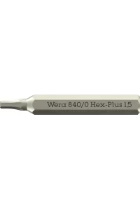 Wera 840/0 Micro Hex-Plus 1,5 x 30 mm 05058110001