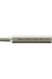 Wera 840/0 Micro Hex-Plus 2,0 x 30 mm 05058111001