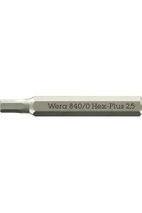 Wera 840 Micro Hex-Plus 2,5 x 30 mm 05058112001
