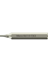 Wera 867/0 Micro TX 3 x 30 mm 05058129001