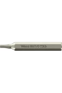 Wera 867/0 Micro TX 6 x 30 mm 05058131001