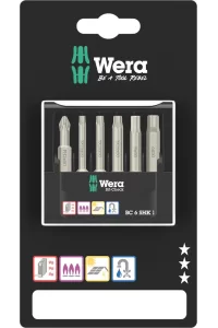 Wera Bit-Check 6 SHK 1 SB