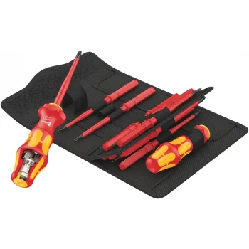 Wera Kraftform Kompakt VDE Turbo inç İzoleli Tornavida Seti 05057485001