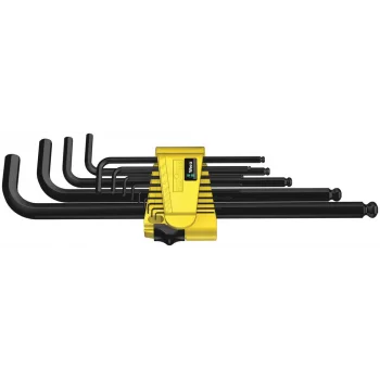 Wera 950/13 Hex-Plus Emperyal 1 Allen Anahtar Set, inç, BlackLaser