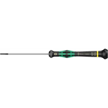 Wera 2035 Elektronikçi Düz Tornavida, 0.40 x 2.5 x 80 mm