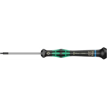 Wera 2052 Elektronikçi Altıgen Topbaş Tornavida, 2 x 60 mm