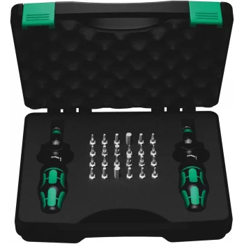 Wera 7440/41 Kraftform Torklu Tornavida Seti 0,3-3,0 Nm