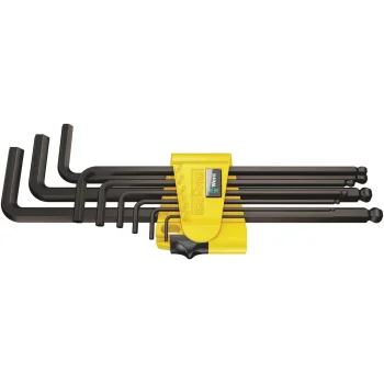 Wera 950/9 Hex-Plus Emperyal 1 Allen Anahtar Set, inç, BlackLaser