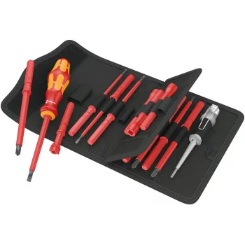 Wera Kraftform Kompakt VDE İzoleli 60i/62i/65i 18 Li Seti 05003471001