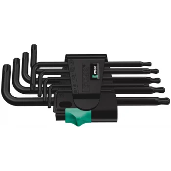 Wera 967/9 TX 1 Allen Anahtar Set, BlackLaser