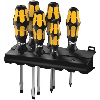 Wera 932 S/6 Tornavida Seti Kraftform Wera: Keski Tornavida + Raf