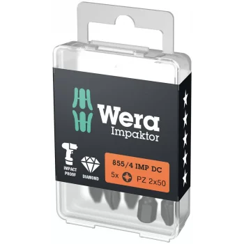 Wera 855/4 IMP DC PZ DIY Impaktor Bits