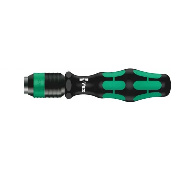 Wera 813 R Bits Tutuculu Tornavida, Rapidaptor Hızlı Uç Değiştirme Mandrenli, 1/4 x 90 mm