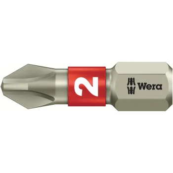 Wera 3851/1 TS Bits, Paslanmaz, PH 2 x 25 mm