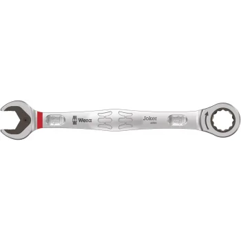 Wera 6000 Joker Açık Ağız Cırcırlı Kombine Anahtar, 17 x 224 mm