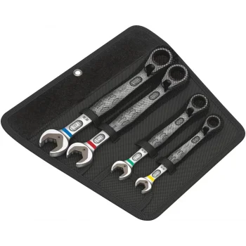 Wera 6001 Joker Switch 4 Set 1 Açık Ağız Cırcırlı Kombine Anahtar Seti