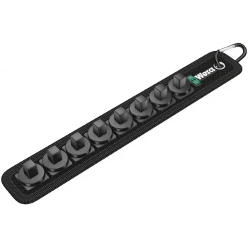 Wera Belt B (Kumaş Kemer), 8 Hazneli, boş
  1x Belt B (Kumaş Kemer), 8 Hazneli, boş: 45 x 275 mm
  1x Cırtcırtlı Bant 30: 200 x 30 mm
